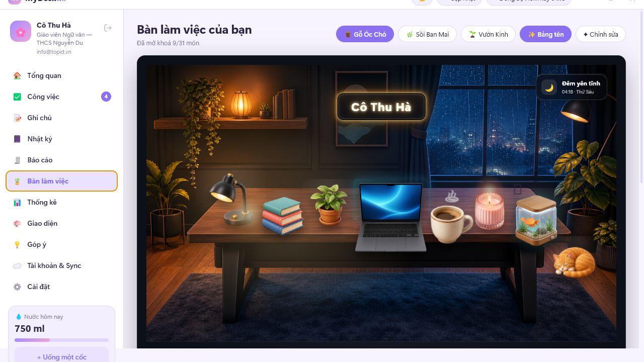 Bàn làm việc ảo cá nhân hóa trong MyDesk